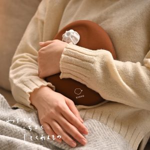 じんわりあったか。カバーいらずの湯たんぽ。