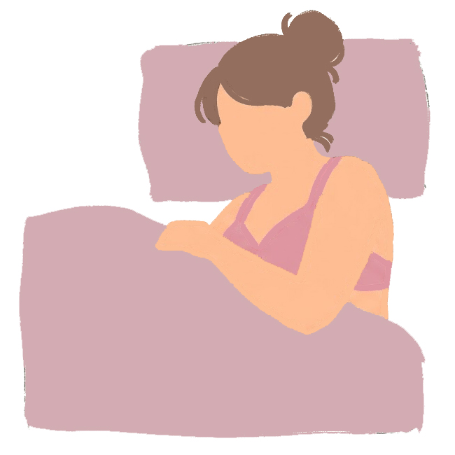 寝るときにブラを着用するメリット・デメリット